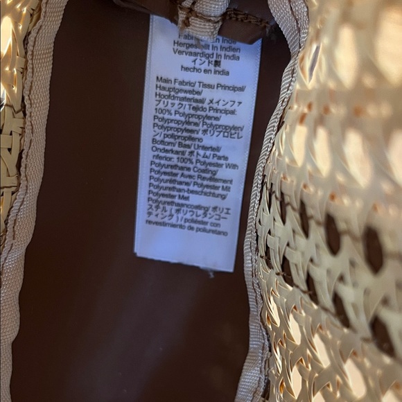 J. Crew Rattan Mini Tote - Picture 5 of 11